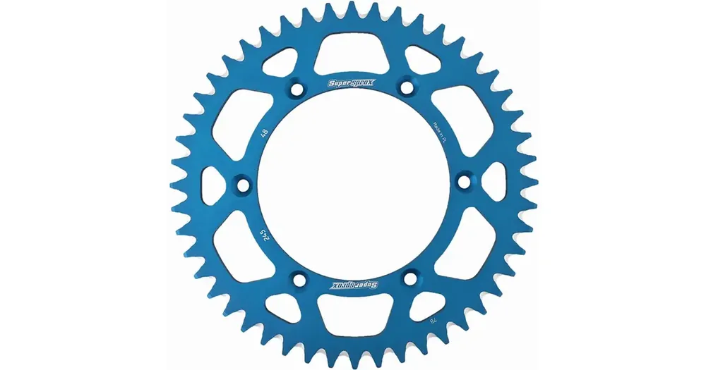 Takaratas 520 48 hammasta, Supersprox 245 (JTR251), alumiini 7075-T6 ERGAL, sininen Halpa Hinta