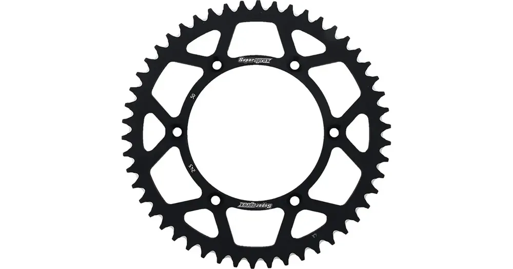 Suosittu Takaratas 520 50 hammasta, Supersprox 245 (JTR251), alumiini 7075-T6 ERGAL, musta