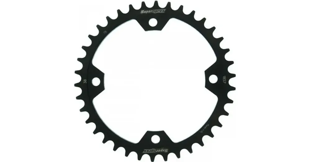 Takaratas 520 38 hammasta, Supersprox 1857 (JTR1857), teräs, musta Turvallinen Maksu