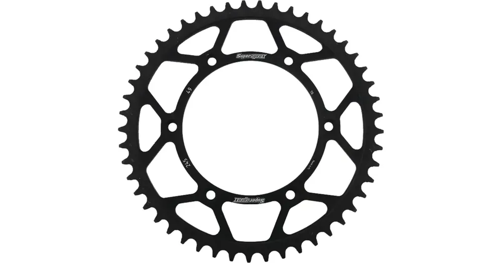Takaratas 520 49 hammasta, Supersprox 245 (JTR251), terästä, musta Uusi Kokoelma