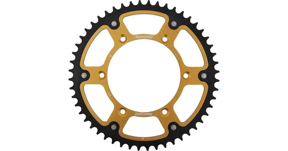 Takaratas 520 52 hammasta, Supersprox 245 (JTR251), STEALTH - teräs-alumiini, kultainen Halpa
