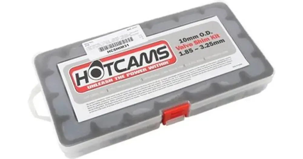 Poisto Venttiilinsäätölevyjen sarja, Hot Cams, 10.00mm, 1.80 - 3.20 välillä, 0.05 välein