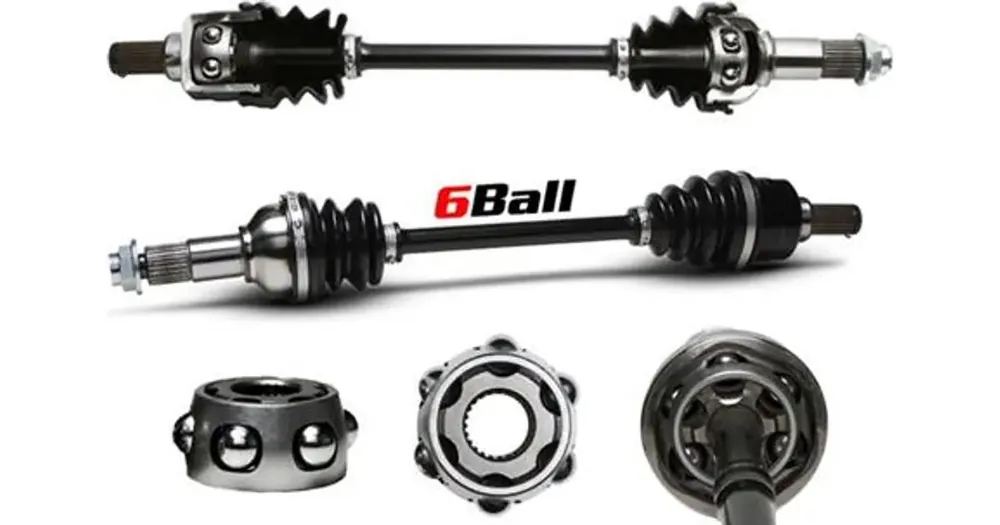Taka-akseli, vasen/oikea puoli, All Balls AB6-AC-8-324 Arctic Cat Wildcat Loppuunmyynti