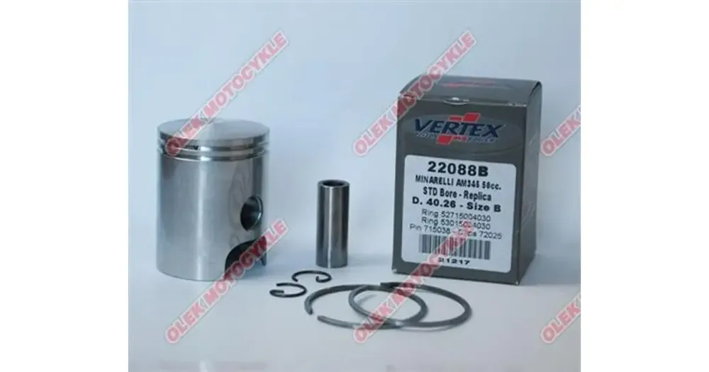 Paras Hinta Täydellinen mäntäsarja 40.30mm Vertex REPLICA NICASIL 22088F