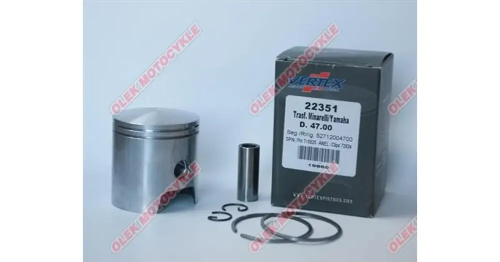 Täydellinen mäntä 48.10mm Vertex 22351100 MALOSSI (MINARELLI, YAMAHA) Sertifioitu
