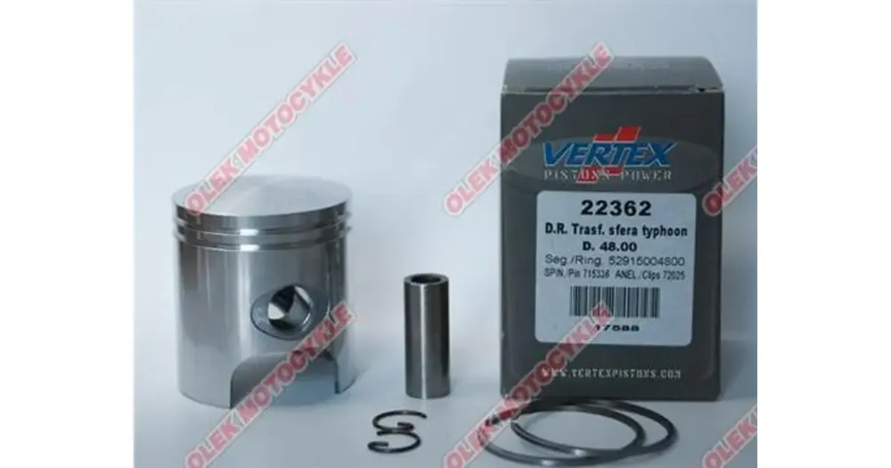 Täydellinen mäntä 48.80mm Vertex 22362080 Osta Tänään
