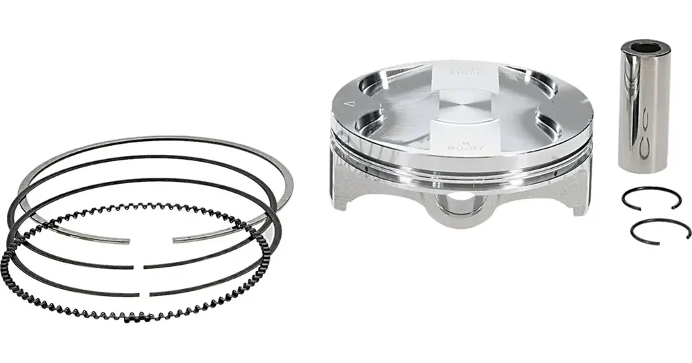 Täydellinen mäntä 80,96 mm, taottu, Vertex BIG BORE 270cc 23535B Viimeinen Mahdollisuus