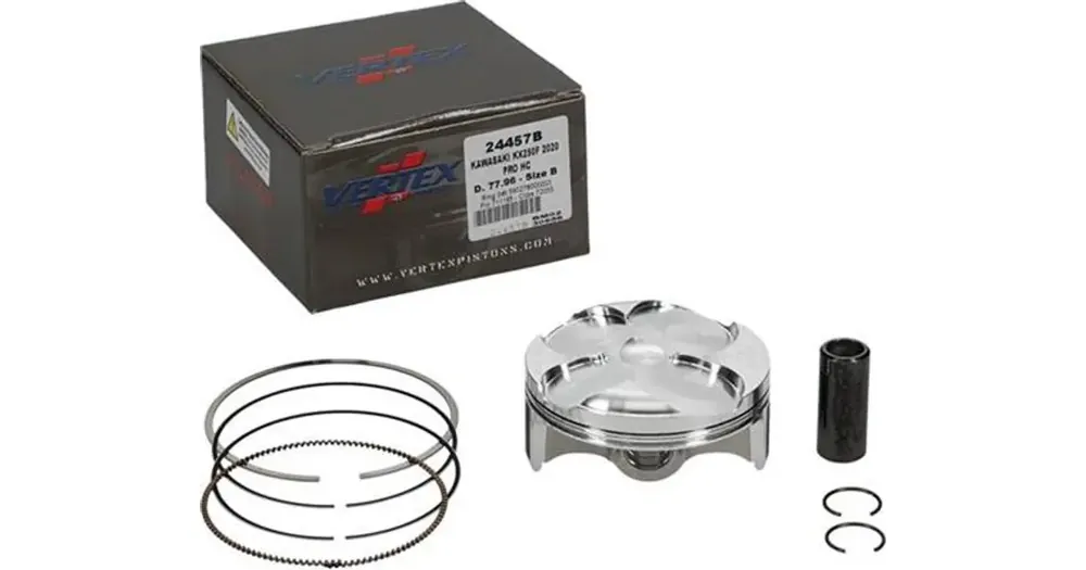 Löytö Täydellinen mäntä 77.98mm, taottu, korkea puristus 14.8 1, Vertex PRO HC 24457D