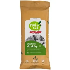 Pakollinen (Must-Have) Nahkapyyhkeet, puhdistukseen, hoitoon ja suojaamiseen, Autoland Natural Bio, 25 kpl