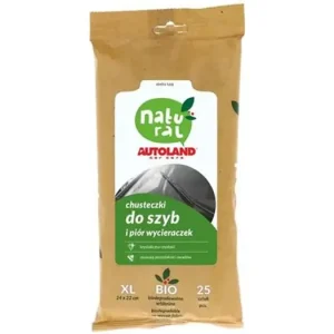Autoland Natural Bio -pyyhkimet tuulilaseille ja pyyhkijänsulille, 25 kpl Alennettu