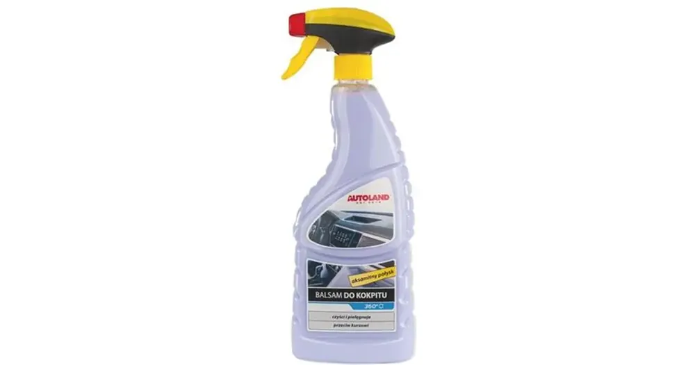Heti Saatavilla Autolandin 750 ml n kojelaudan hoitoaine puhdistukseen ja ylläpitoon, samettinen kiilto.