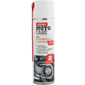 Valkoinen ketjurasva teflonilla PTFE, Autoland Motocare, 500ml Tarjoushinta