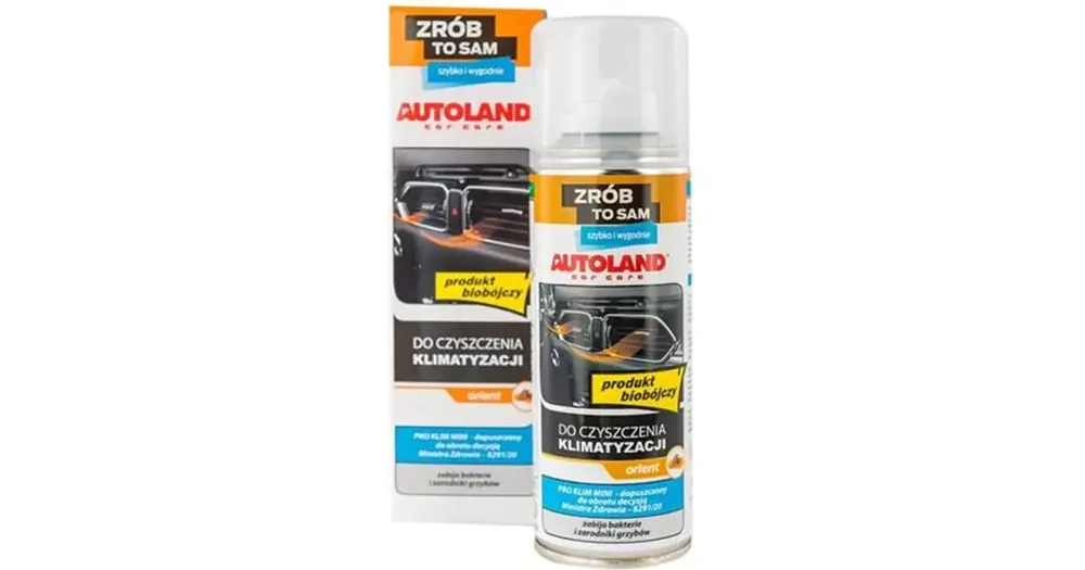 Merkkituote Ilmastointilaitteiden puhdistus- ja desinfiointiaine, Autoland PRO-KLIM Mini, Orient, 200ml