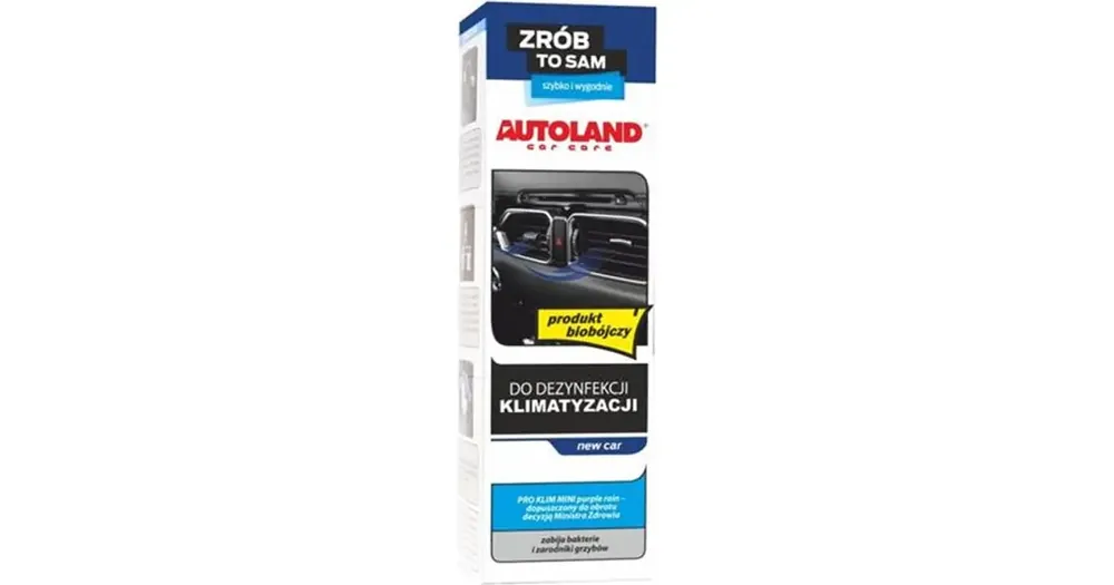 Superhinta Ilmastoinnin puhdistus- ja desinfiointiaine, Autoland PRO-KLIM Mini, Uuden auton tuoksu, 200ml