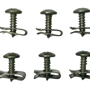 Uusi Malli Kiinnityslevy + ruuvi, muovien kiinnitykseen, 4.8x16mm, 10 sarjaa (20 kpl)