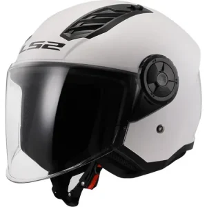 Avokypärä LS2 OF616 Airflow II Solid Valkoinen Tarjoushinta