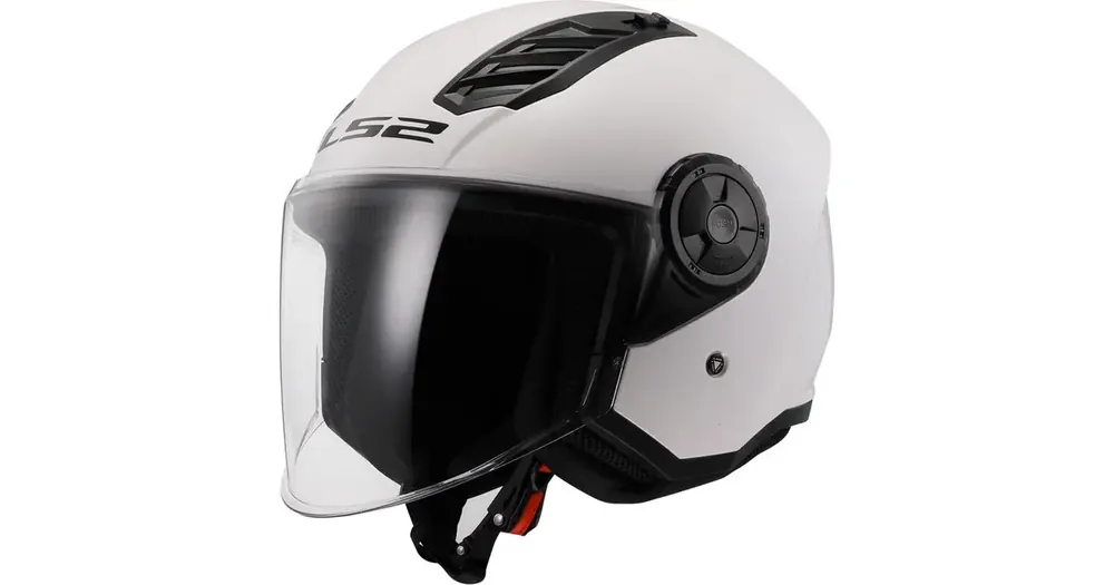 Avokypärä LS2 OF616 Airflow II Solid Valkoinen Tarjoushinta