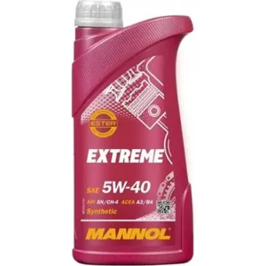 Moottoriöljy autoihin 5W40 täyssynteettinen 1L, Mannol Extreme 7915 Heti Saatavilla