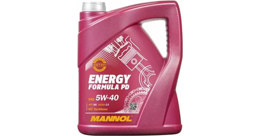 Pakollinen (Must-Have) Moottoriöljy 5W40 täyssynteettinen 5L, Mannol Energy Formula PD 7913