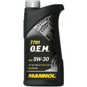 Moottoriöljy autoihin 5W30 synteettinen 1L, Mannol Energy Formula OP 7701 Alennettu Hinta