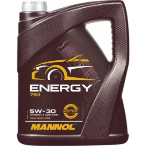 Moottoriöljy 5W30 synteettinen 5L, Mannol Energy 7511 Alkuperäinen