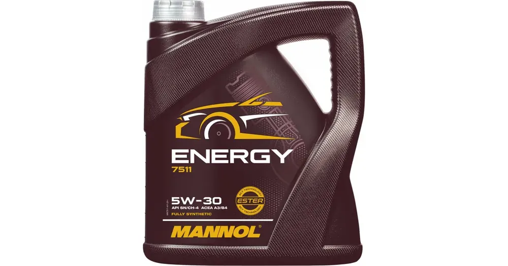 Moottoriöljy 5W30, täyssynteettinen, 4 litraa, Mannol Energy 7511 Tukkuhinta