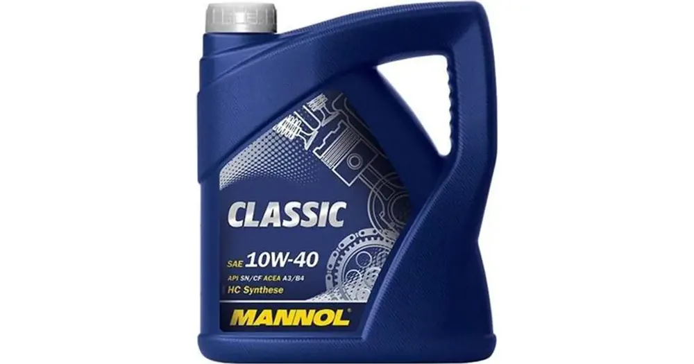 Alennus Auton moottoriöljy 10W40 puolisynteettinen 4L, Mannol Classic 7501