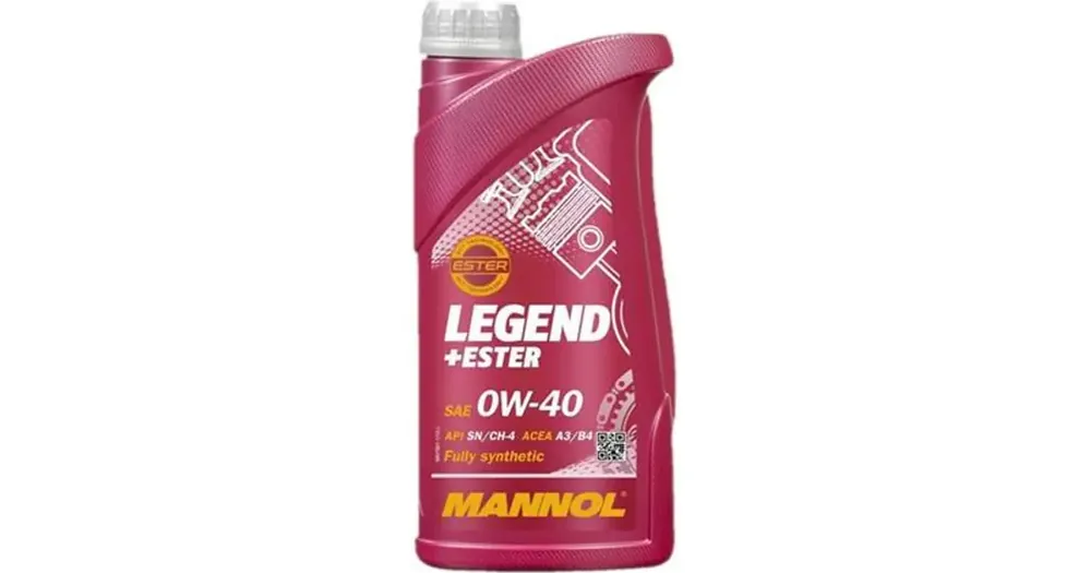 Moottoriöljy 0W40 synteettinen 1L, Mannol Legend + Ester 7901 Ajankohtainen