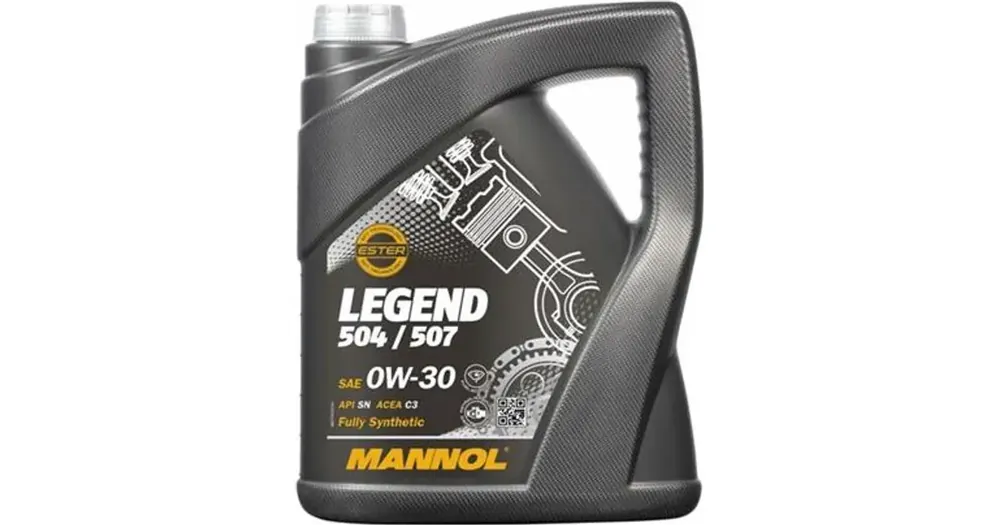 Moottoriöljy autoihin 0W30 täyssynteettinen 5L, Mannol Legend 504/507 7730 Loppuunmyynti