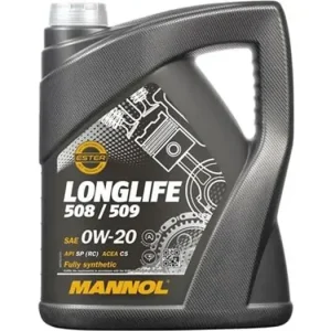 Moottoriöljy 0W20 synteettinen 5L, Mannol Longlife 508/509 7722 Alennus
