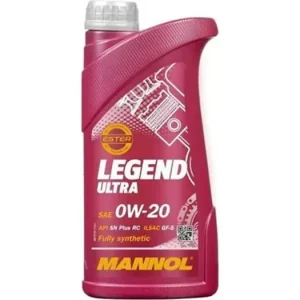 Moottoriöljy 0W20, täyssynteettinen, 1 litra, Mannol Legend Ultra 7918 Ilmainen Palautus