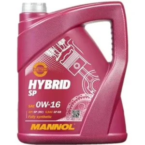 Moottoriöljy 0W16 täyssynteettinen 5L, Mannol Hybrid SP 7920 Löytö