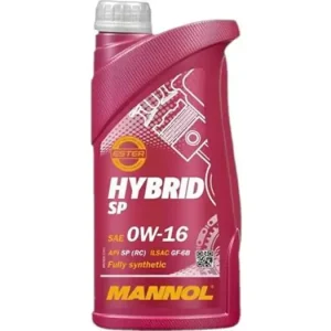 Synteettinen 0W16 moottoriöljy 1L, Mannol Hybrid SP 7920 Tarjoushinta