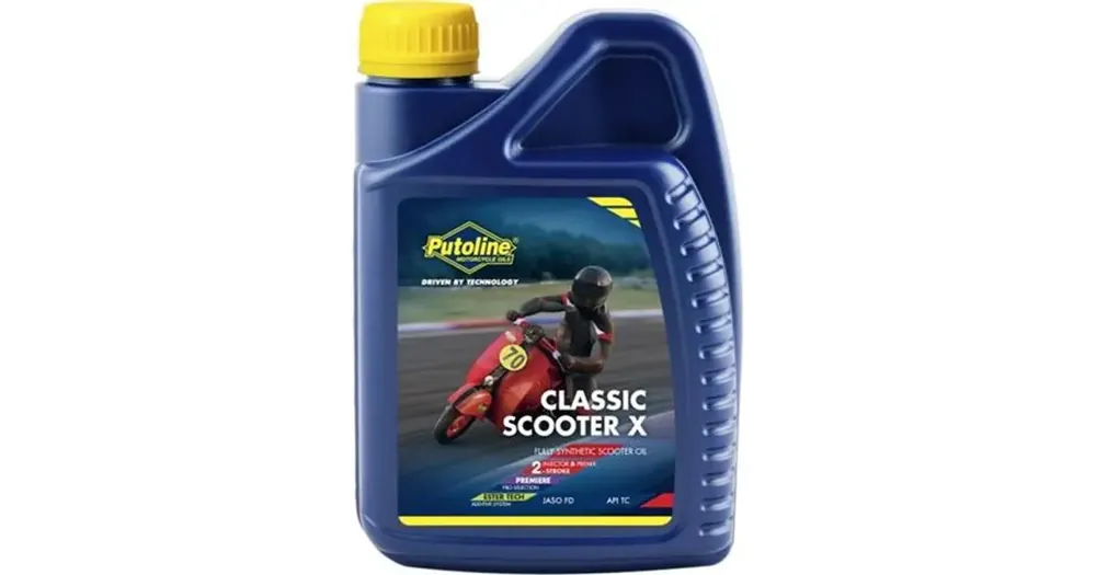 Superhinta Putoline Scooter X 70700 2T-öljy, synteettinen 1L