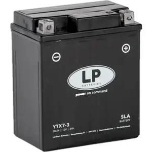 Huoltovapaa akku Landport YTX7-3 (YTX7L-BS) 12V 6Ah 113x70x130mm 100CCA Ajankohtainen