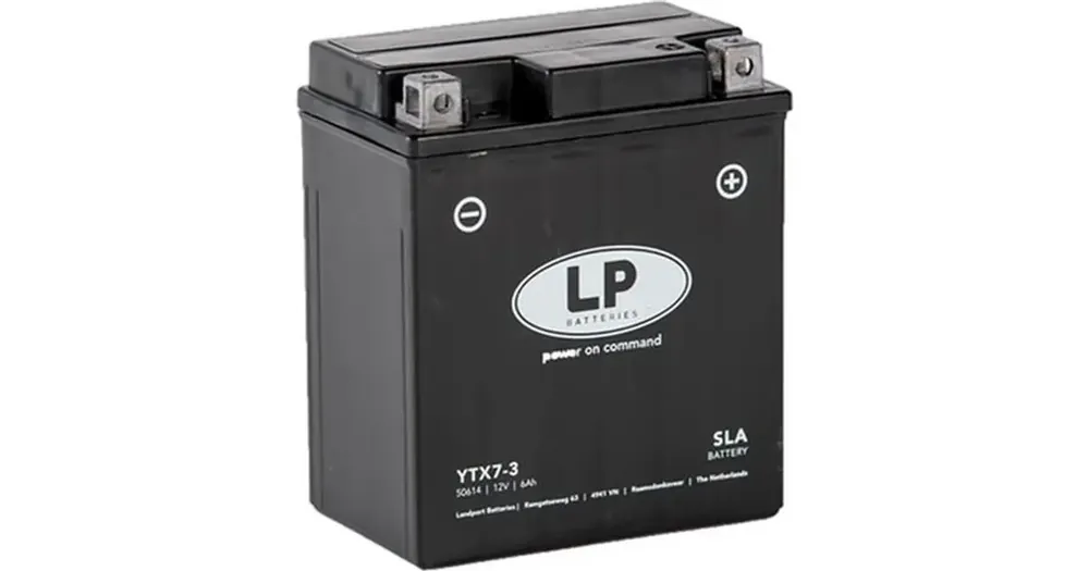 Huoltovapaa akku Landport YTX7-3 (YTX7L-BS) 12V 6Ah 113x70x130mm 100CCA Ajankohtainen