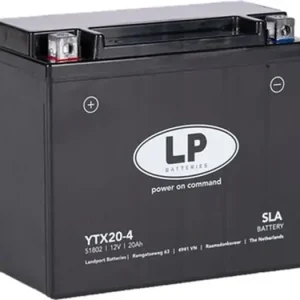 Landport YTX20-4 (YB18A/YTX20-BS) huoltovapaa akku 12V 20Ah 175x87x155mm 310CCA Sertifioitu