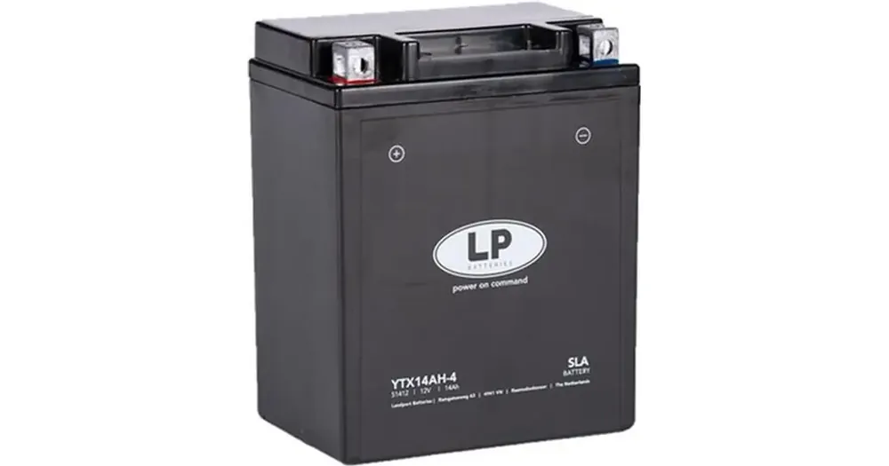 Landport YTX14AH-4 (YB14-A2) huoltovapaa akku 12V 14Ah 134x89x166mm 210CCA Osta Nyt