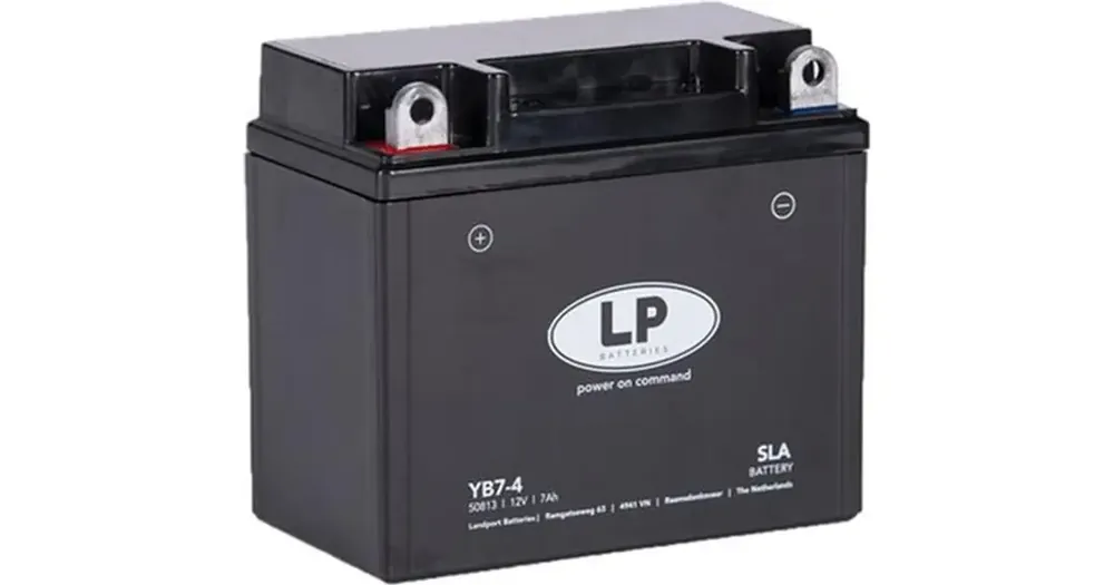 Flash-Tarjous Landport YB7-4 (YB7-A) 12V 7Ah huoltovapaa akku 137x75x124mm 80CCA