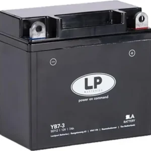 Tehdashinta Landport YB7-3 (YB7L-B) huoltovapaa akku 12V 7Ah 137x75x124mm 80CCA