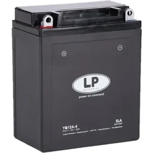 Landport YB12A-4 huoltovapaa akku (YB12A-A/B) 12V 12Ah 135x80x160mm 165CCA Tehdashinta