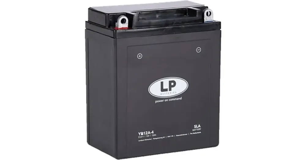 Landport YB12A-4 huoltovapaa akku (YB12A-A/B) 12V 12Ah 135x80x160mm 165CCA Tehdashinta