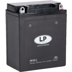 Poisto Huoltovapaa akku Landport YB12A-3 (YB12AL-A/A2) 12V 12Ah 135x80x160mm 165CCA