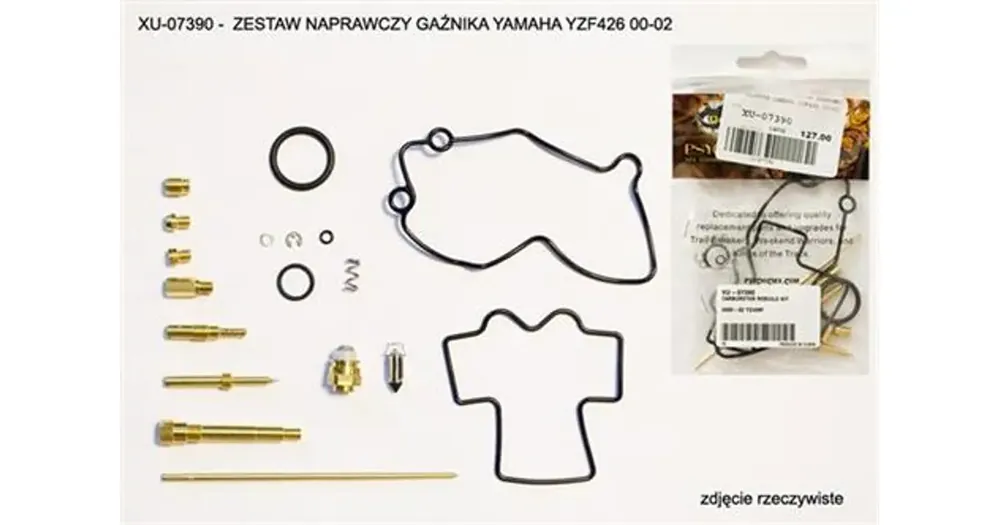 Asiakkaiden Suosikki Psychic Motorsports XU-07390 kaasuttimen korjaussarja (26-1439)