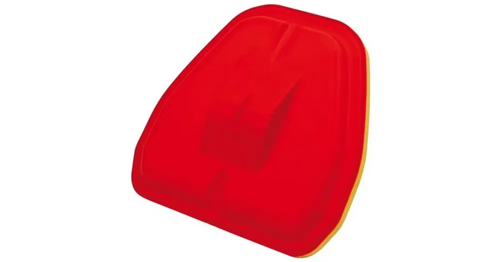 Halpa Hinta Ilmansuodattimen kansi, punakeltainen, Racetech CPYZF0010BL