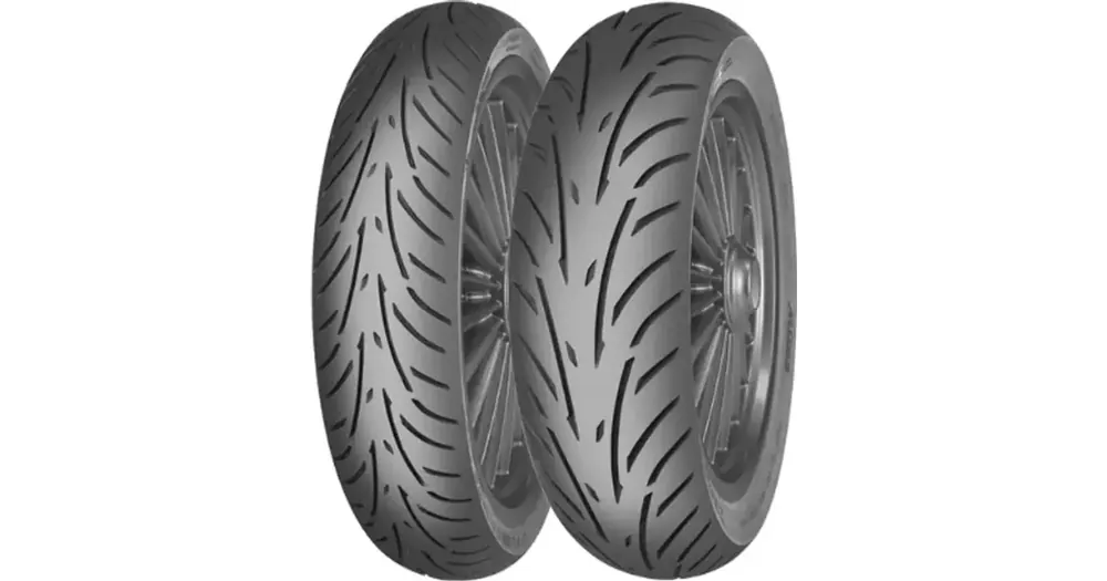 Skootterin rengas Mitas 100/90-10 TOURING FORCE-SC 61J TL REINF etu/taka Päivän Tarjous