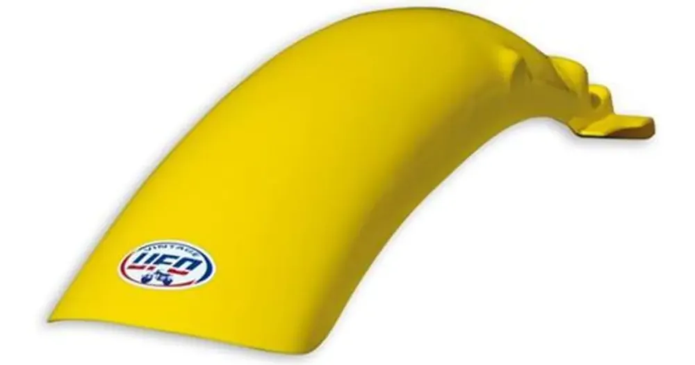 Uusi Malli Takalokasuoja, keltainen, UFO Plast ME08035D