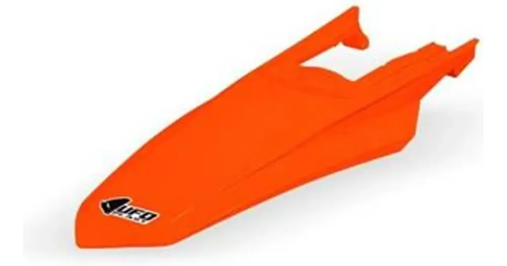 Sertifioitu Takalokasuoja, oranssi fluo, UFO Plast KT05010FFLU