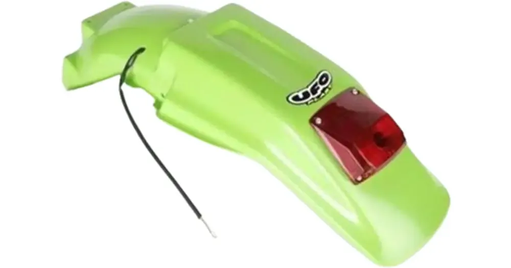 Flash-Tarjous Takalokasuoja valolla, vihreä, UFO Plast KA03791026