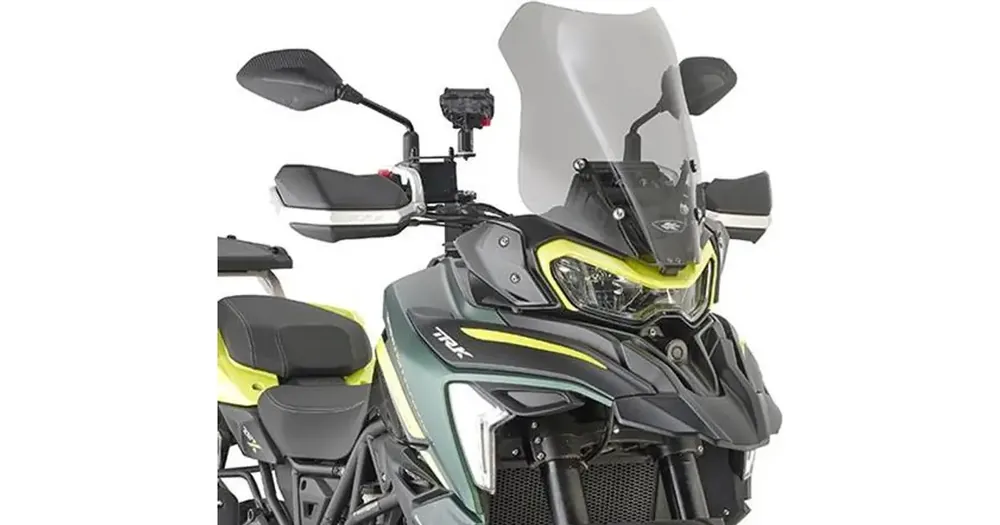 Uutuus Tuulilasi, tummennettu, 43,5x34cm, Kappa / Givi, KD8717S, Benelli TRK 702 / TRK 702 X